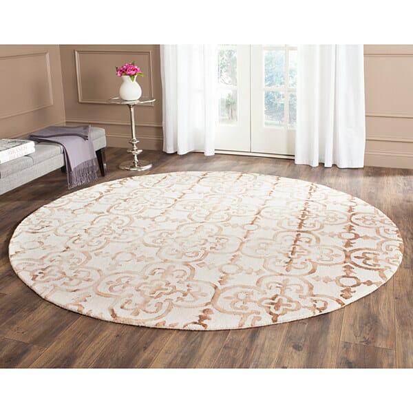 Safavieh Dip Dye Ddy711E Ivory / Camel Rugs - Safavieh - ddy711e - 7sq