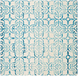 Safavieh Dip Dye Ddy711H Ivory / Turquoise Rugs - Safavieh - ddy711h - 7sq