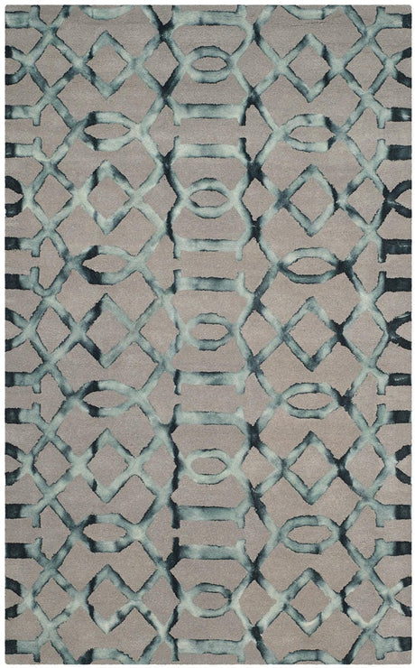 Safavieh Dip Dye Ddy712B Grey / Charcoal Rugs - Safavieh - ddy712b - 2