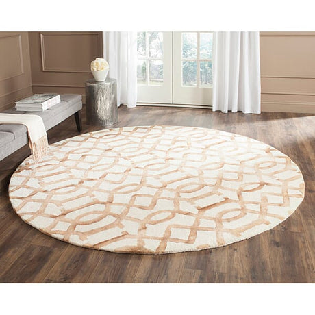 Safavieh Dip Dye Ddy712E Ivory / Camel Rugs - Safavieh - ddy712e - 7sq