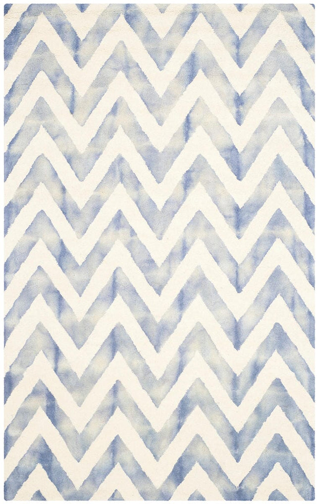 Safavieh Dip Dye Ddy715A Ivory / Blue Rugs - Safavieh - ddy715a - 2