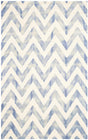 Safavieh Dip Dye Ddy715A Ivory / Blue Rugs - Safavieh - ddy715a - 2