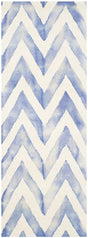 Safavieh Dip Dye Ddy715A Ivory / Blue Rugs - Safavieh - ddy715a - 26