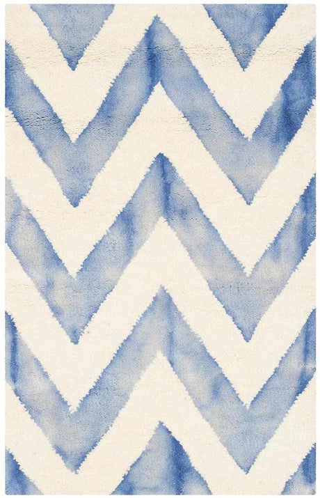 Safavieh Dip Dye Ddy715A Ivory / Blue Rugs - Safavieh - ddy715a - 7r