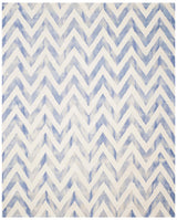 Safavieh Dip Dye Ddy715A Ivory / Blue Rugs - Safavieh - ddy715a - 7r