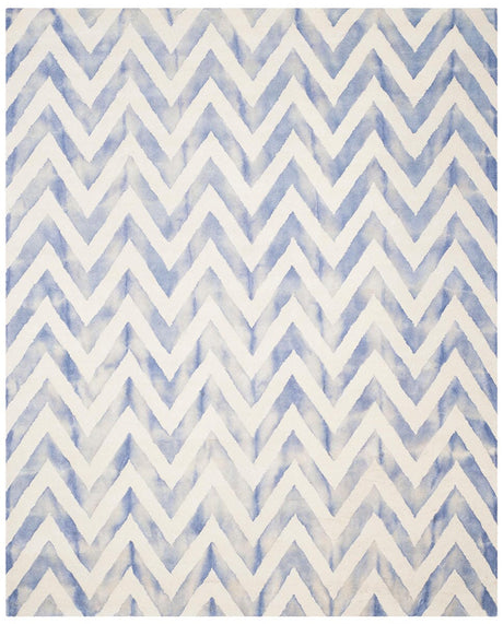 Safavieh Dip Dye Ddy715A Ivory / Blue Rugs - Safavieh - ddy715a - 7r