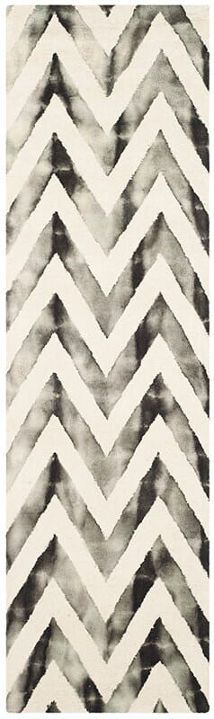 Safavieh Dip Dye Ddy715D Ivory / Charcoal Rugs - Safavieh - ddy715d - 26