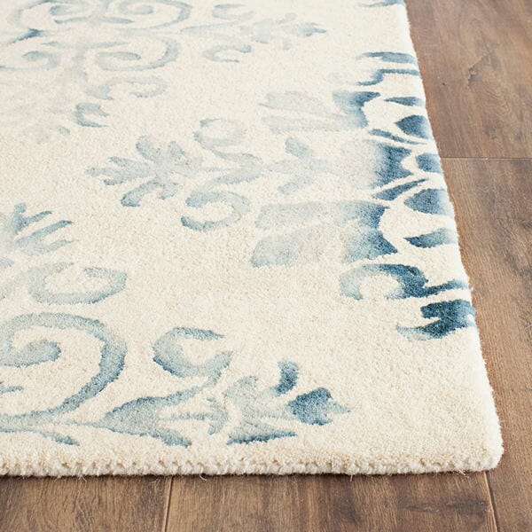 Safavieh Dip Dye Ddy720Q Ivory / Light Blue Rugs - Safavieh - ddy720q - 2