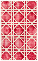 Safavieh Dip Dye Ddy721Q Ivory/Red Rug - Safavieh - ddy721q - 2