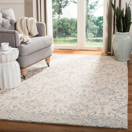 Safavieh Dip Dye Ddy901L Light Blue/Ivory Rug - Safavieh - ddy901l - 3