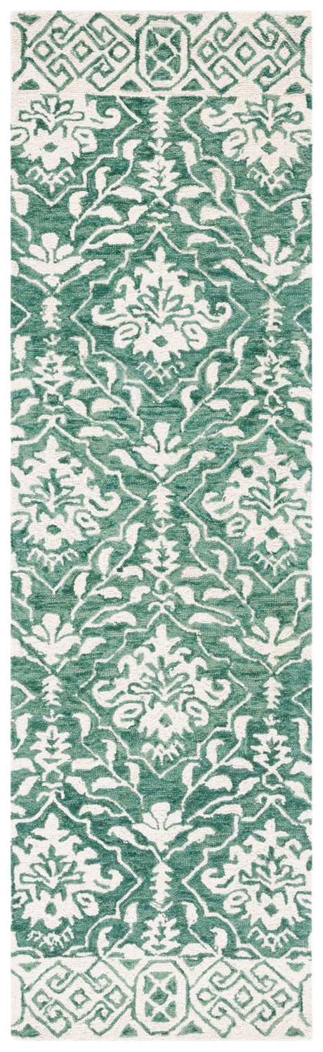 Safavieh Dip Dye Ddy901Y Dark Green/Ivory Rug - Safavieh - ddy901y - 28