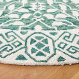 Safavieh Dip Dye Ddy901Y Dark Green/Ivory Rug - Safavieh - ddy901y - 3
