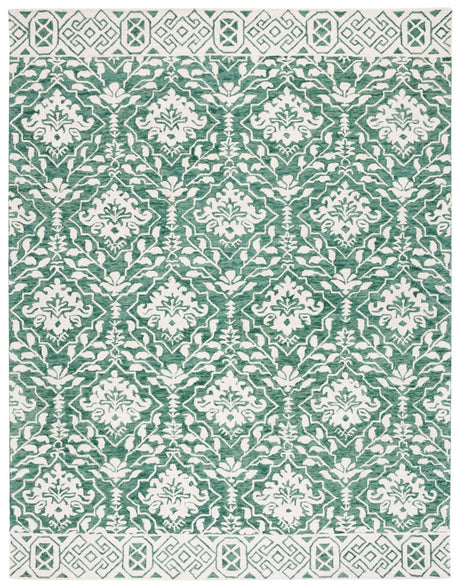 Safavieh Dip Dye Ddy901Y Dark Green/Ivory Rug - Safavieh - ddy901y - 7r