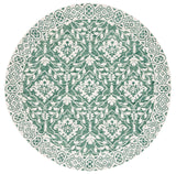 Safavieh Dip Dye Ddy901Y Dark Green/Ivory Rug - Safavieh - ddy901y - 7r