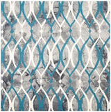 Safavieh Dip Dyed Ddy534J Grey / Ivory Blue Rugs - Safavieh - ddy534j - 7sq