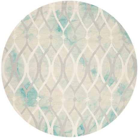 Safavieh Dip Dyed Ddy534Q Green / Ivory Grey Rugs - Safavieh - ddy534q - 7r