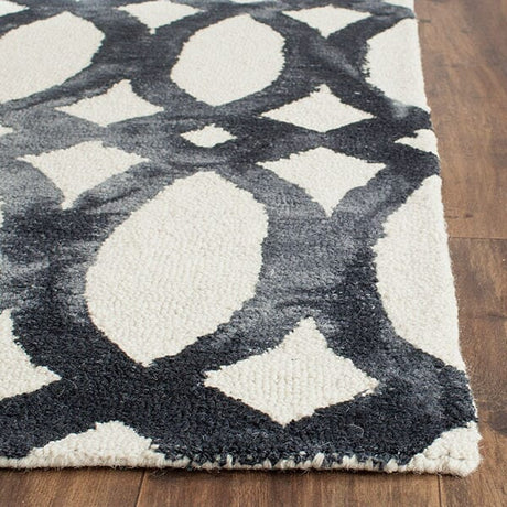 Safavieh Dip Dyed Ddy675D Ivory / Graphite Rugs - Safavieh - ddy675d - 2