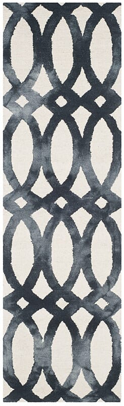 Safavieh Dip Dyed Ddy675D Ivory / Graphite Rugs - Safavieh - ddy675d - 26