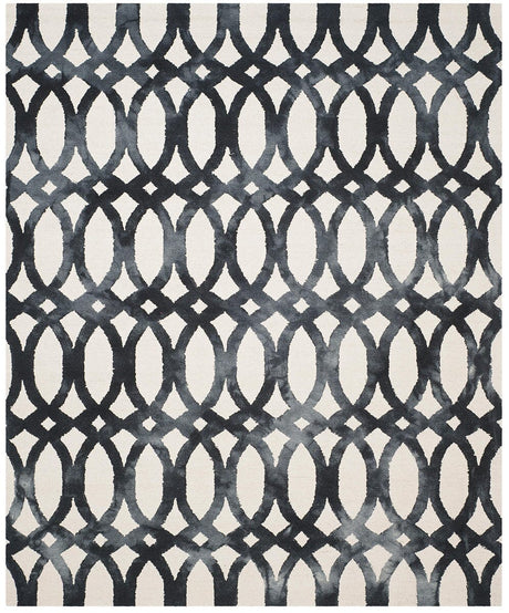 Safavieh Dip Dyed Ddy675D Ivory / Graphite Rugs - Safavieh - ddy675d - 7r