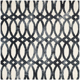 Safavieh Dip Dyed Ddy675D Ivory / Graphite Rugs - Safavieh - ddy675d - 7sq