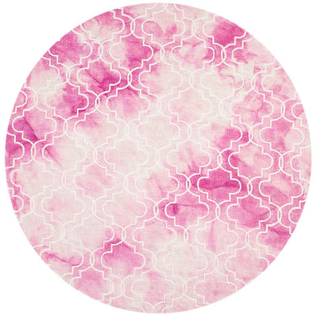 Safavieh Dip Dyed Ddy676N Rose / Ivory Rugs - Safavieh - ddy676n - 5r