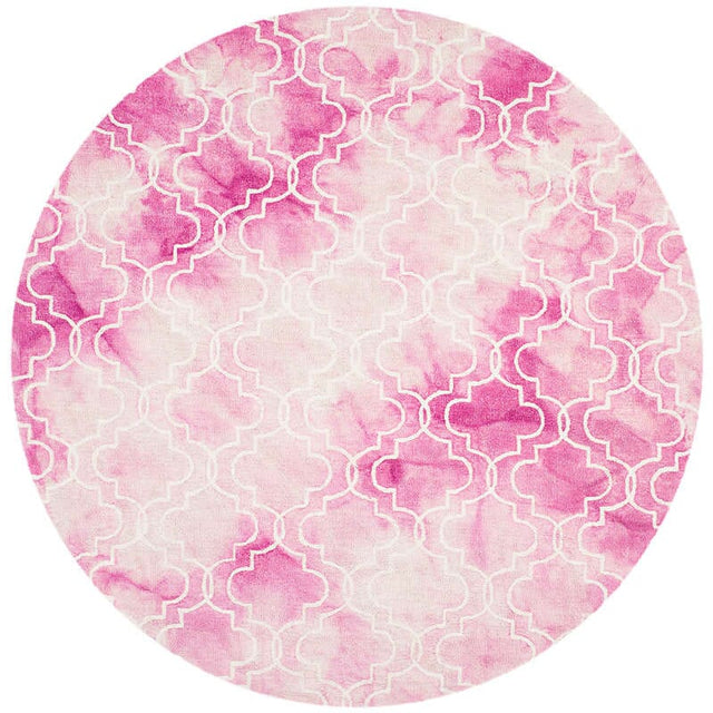 Safavieh Dip Dyed Ddy676N Rose / Ivory Rugs - Safavieh - ddy676n - 5r