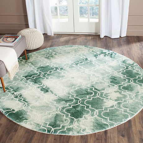 Safavieh Dip Dyed Ddy676Q Green / Ivory Rugs - Safavieh - ddy676q - 2