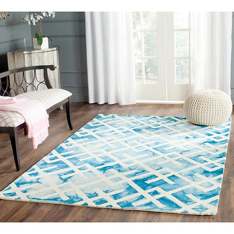Safavieh Dip Dyed Ddy677G Blue / Ivory Rugs - Safavieh - ddy677g - 2