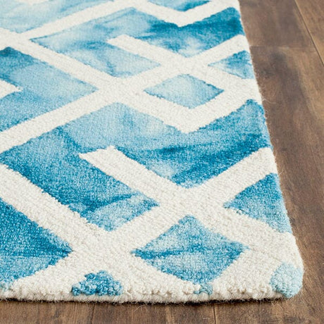 Safavieh Dip Dyed Ddy677G Blue / Ivory Rugs - Safavieh - ddy677g - 2