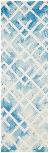 Safavieh Dip Dyed Ddy677G Blue / Ivory Rugs - Safavieh - ddy677g - 26