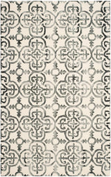 Safavieh Dip Dyed Ddy711D Ivory / Charcoal Rugs - Safavieh - ddy711d - 2