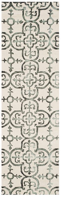 Safavieh Dip Dyed Ddy711D Ivory / Charcoal Rugs - Safavieh - ddy711d - 26