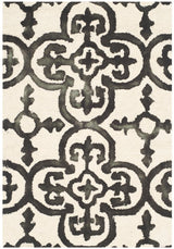 Safavieh Dip Dyed Ddy711D Ivory / Charcoal Rugs - Safavieh - ddy711d - 7r