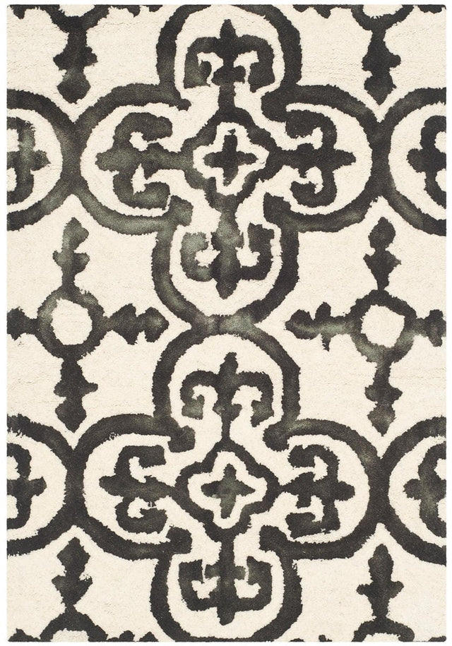 Safavieh Dip Dyed Ddy711D Ivory / Charcoal Rugs - Safavieh - ddy711d - 7r