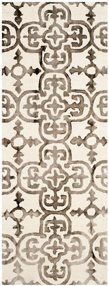 Safavieh Dip Dyed Ddy711F Ivory / Brown Rugs - Safavieh - ddy711f - 26