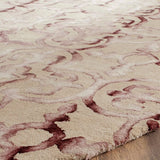 Safavieh Dip Dyed Ddy711G Beige / Maroon Rugs - Safavieh - ddy711g - 2