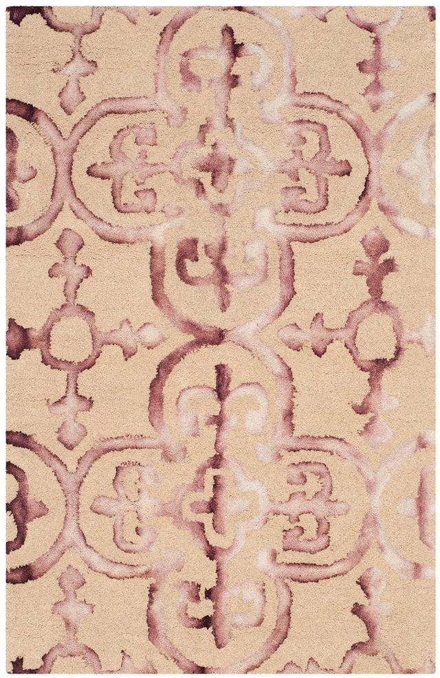 Safavieh Dip Dyed Ddy711G Beige / Maroon Rugs - Safavieh - ddy711g - 7r