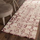 Safavieh Dip Dyed Ddy711G Beige / Maroon Rugs - Safavieh - ddy711g - 7sq
