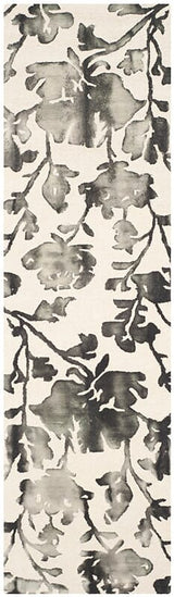 Safavieh Dip Dyed Ddy716D Ivory / Charcoal Rugs - Safavieh - ddy716d - 26