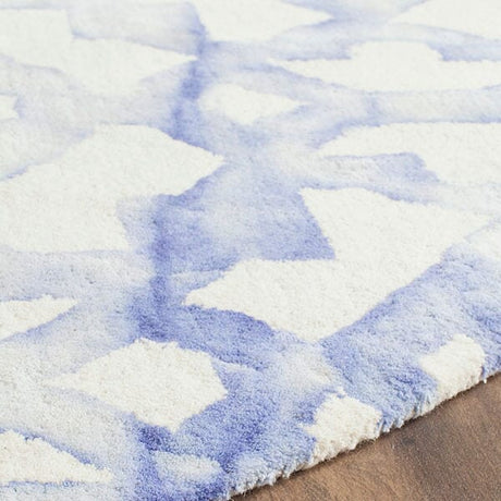 Safavieh Dip Dyed Ddy717A Ivory / Blue Rugs - Safavieh - ddy717a - 2