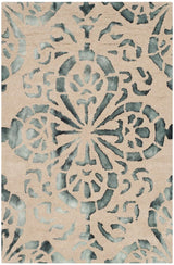 Safavieh Dip Dyed Ddy719M Camel / Grey Rugs - Safavieh - ddy719m - 7r