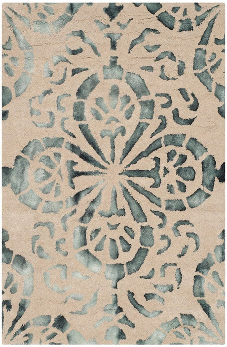 Safavieh Dip Dyed Ddy719M Camel / Grey Rugs - Safavieh - ddy719m - 7r