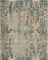 Safavieh Dip Dyed Ddy719M Camel / Grey Rugs - Safavieh - ddy719m - 7r