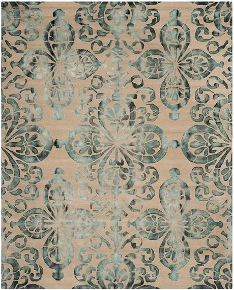 Safavieh Dip Dyed Ddy719M Camel / Grey Rugs - Safavieh - ddy719m - 7r