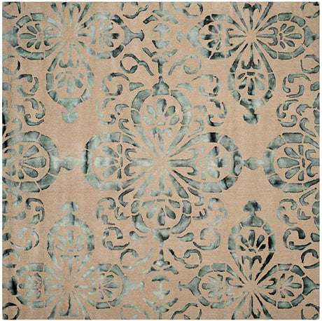 Safavieh Dip Dyed Ddy719M Camel / Grey Rugs - Safavieh - ddy719m - 7sq