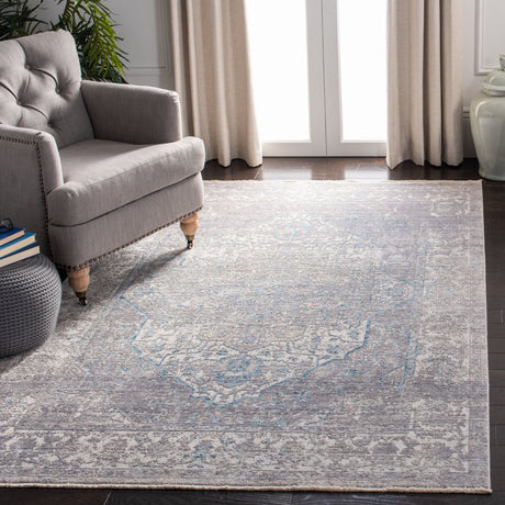 Safavieh Dream Drm401H Grey/Blue Rug - Safavieh - drm401h - 24