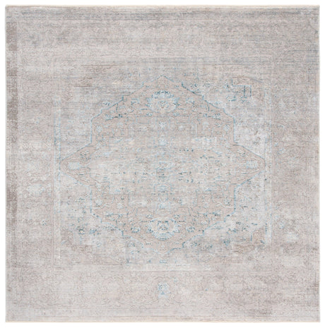 Safavieh Dream Drm401H Grey/Blue Rug - Safavieh - drm401h - 7sq