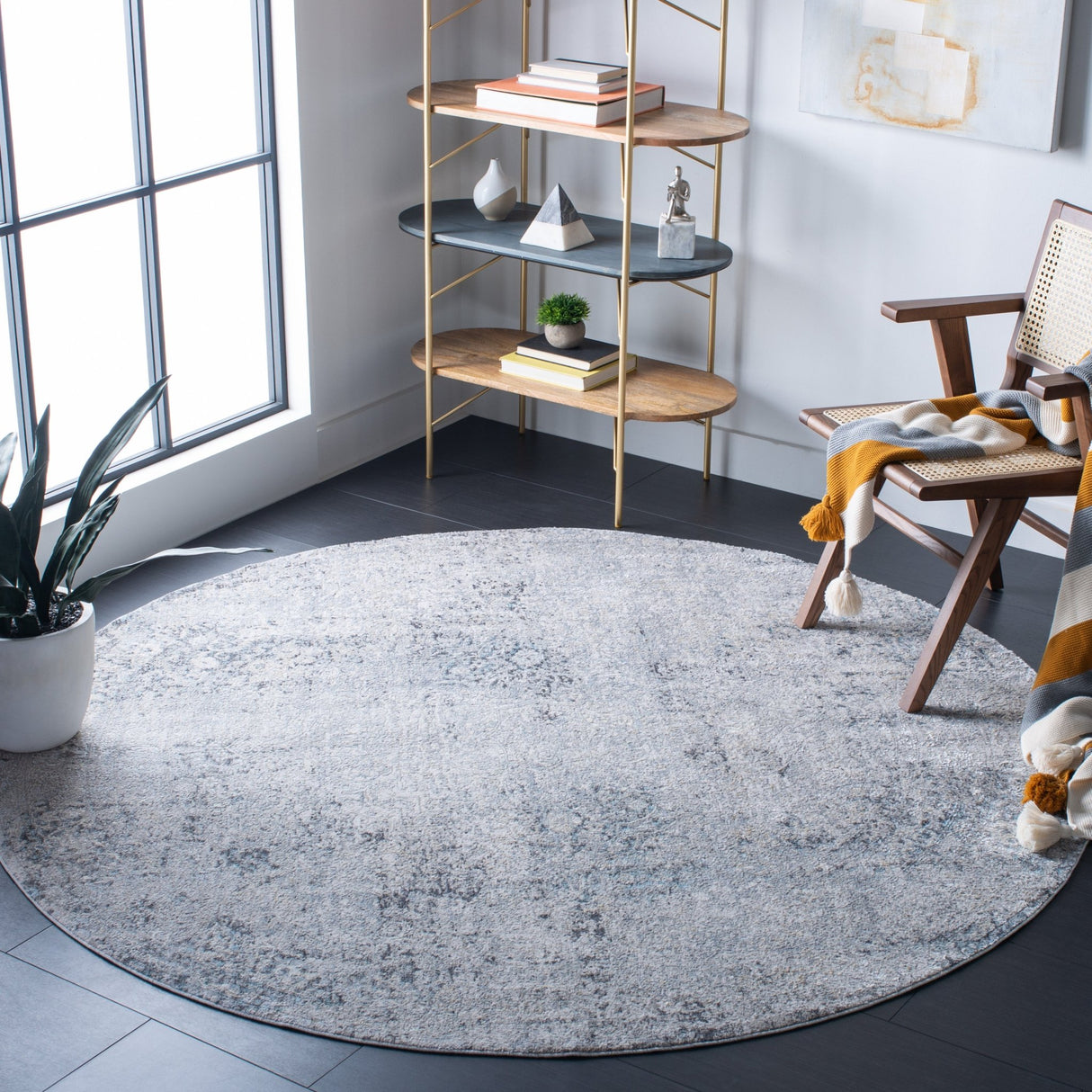Safavieh Dream Drm407F Grey/Ivory Rug - Safavieh - drm407f - 7r