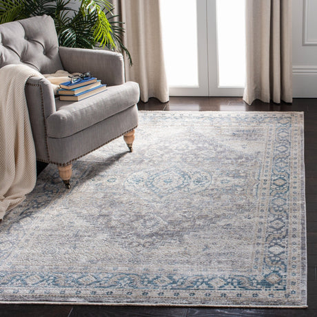 Safavieh Dream Drm411H Grey/Blue Rug - Safavieh - drm411h - 24