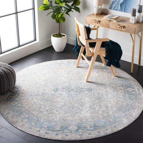 Safavieh Dream Drm411H Grey/Blue Rug - Safavieh - drm411h - 7r